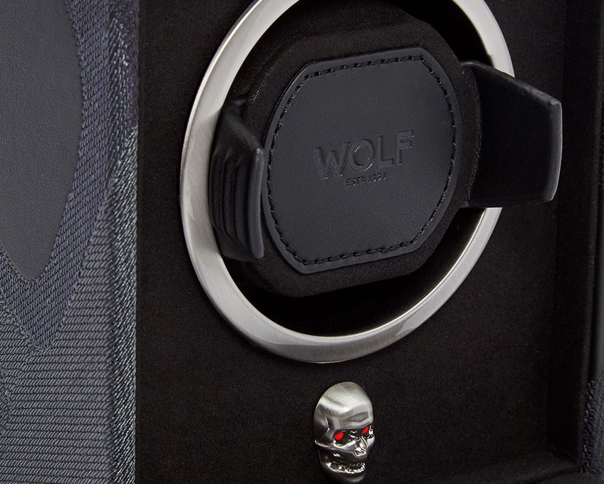 WOLF Watch Winder Cub Memento Mori Black - Image 4