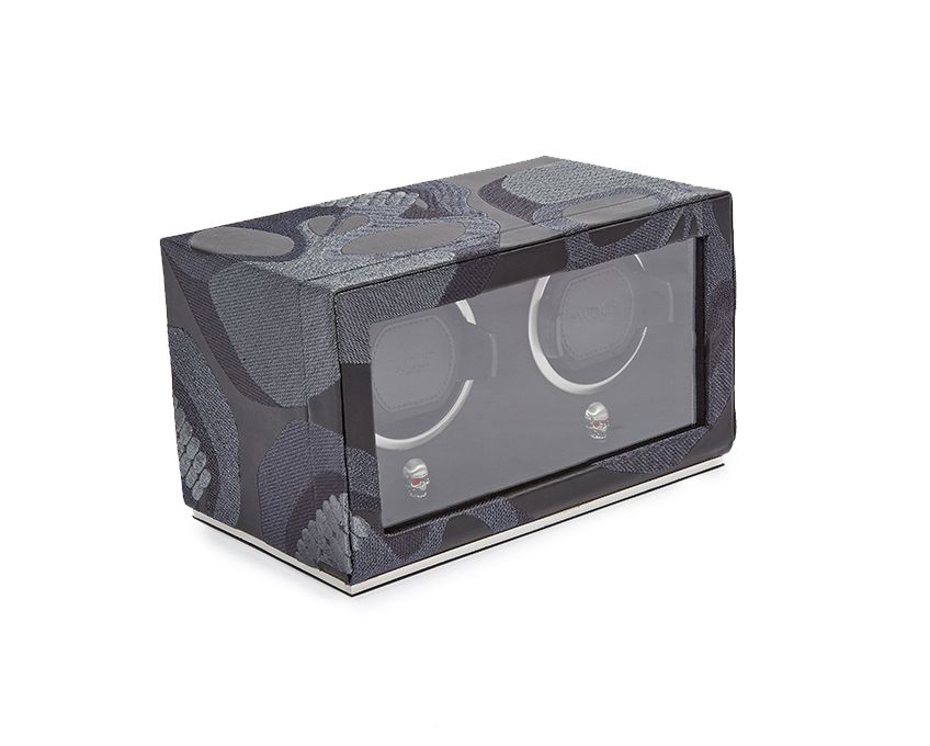WOLF Watch Winder Cub Memento Mori Double Black - Image 3