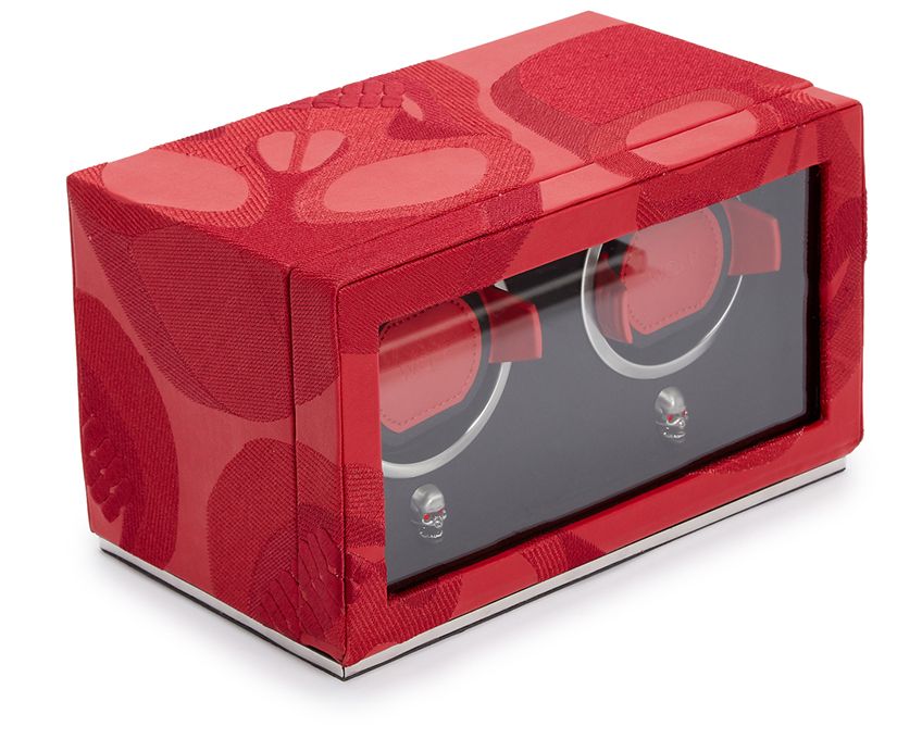 WOLF Watch Winder Cub Memento Mori Double Red - Image 2