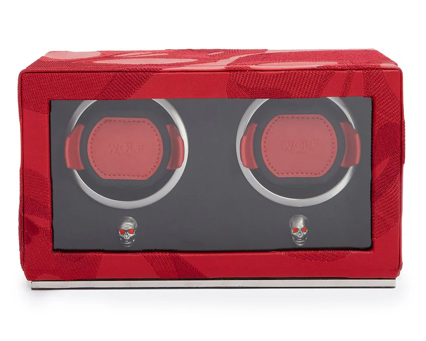 WOLF Watch Winder Cub Memento Mori Double Red - Image 4