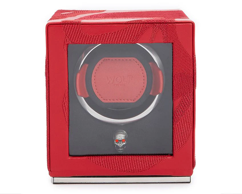 WOLF Watch Winder Cub Memento Mori Red - Image 5