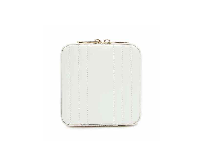 WOLF Jewellery Case Maria Zip Small White - Image 5