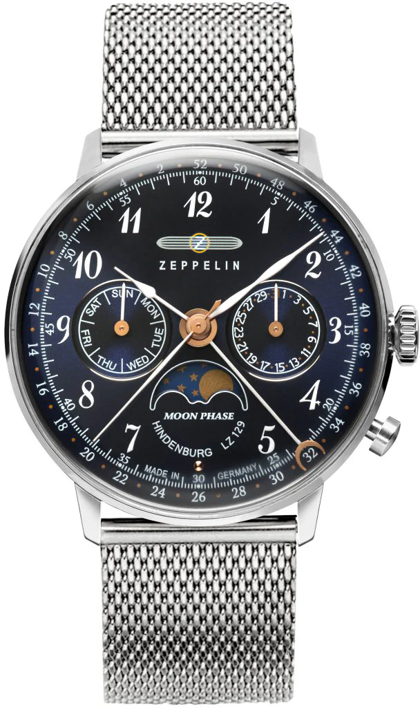 Zeppelin LZ 129 Hindenburg Moonphase Ladies Watch