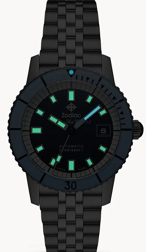 Zodiac Super Sea Wolf 53 Compression Watch - Image 4