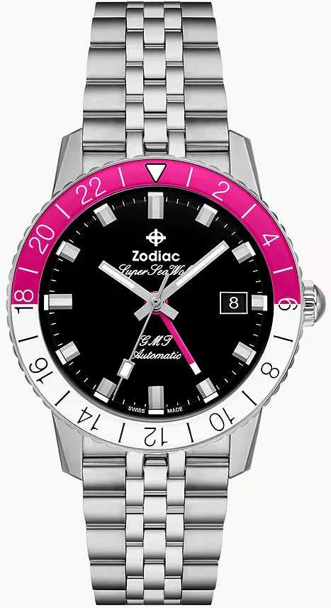 Zodiac Super Sea Wolf GMT Automatic Watch