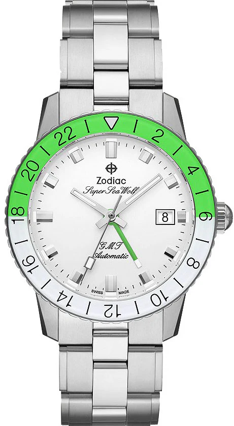 Zodiac Watch Super Sea Wolf GMT Neon Story