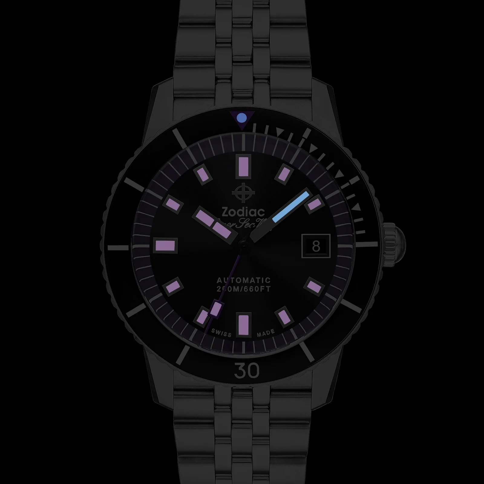 Zodiac Watch Super Sea Wolf Liberty London Limited Edition - Image 5