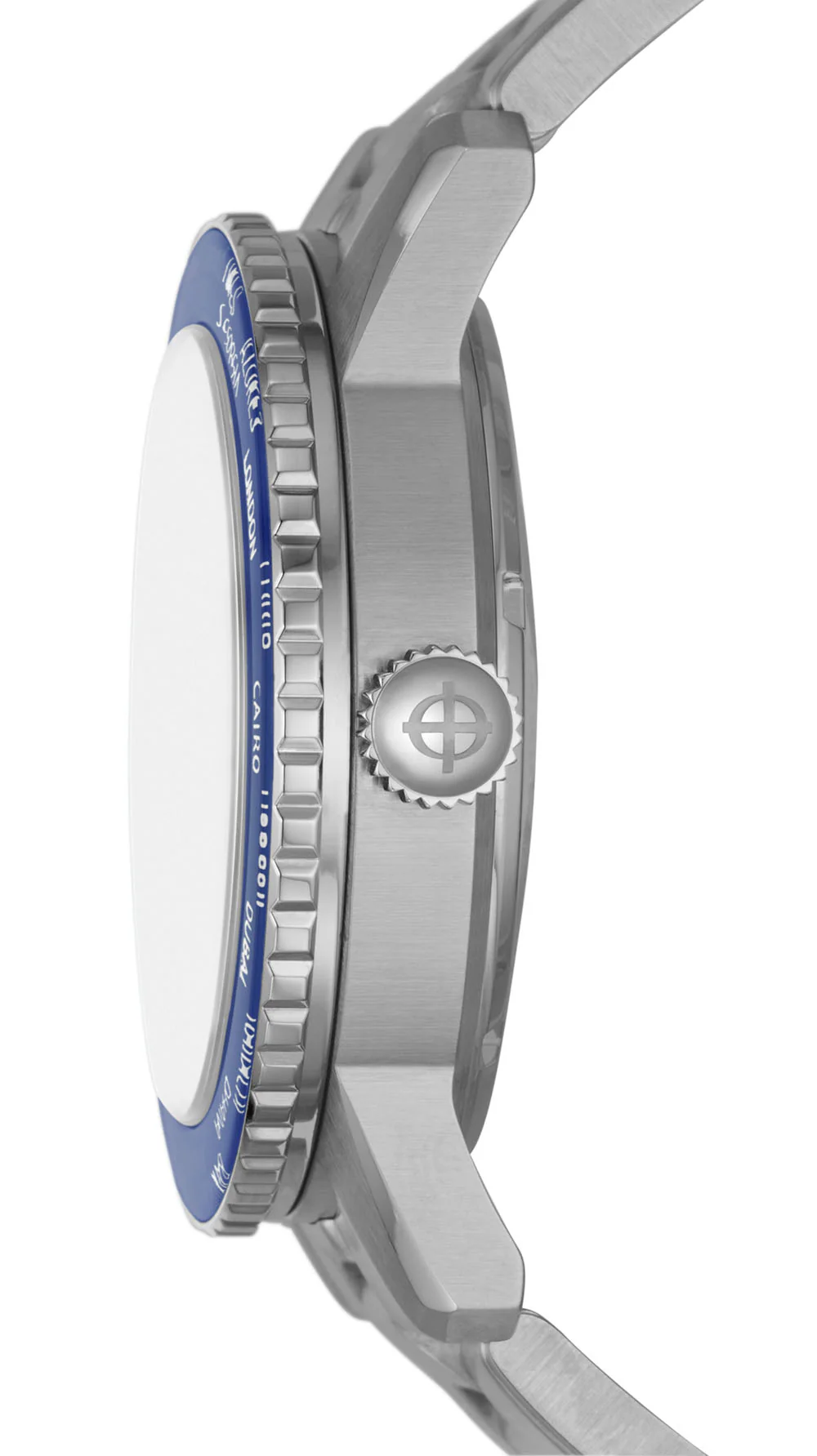 Zodiac Watch Super Sea Wolf World Time GMT Pan Am D - Image 2